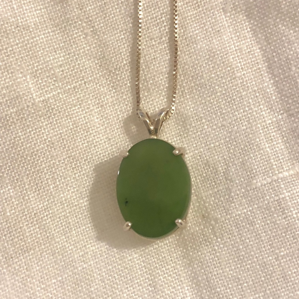Sterling Silver Flourite Necklace